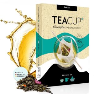 TEACUP | Theefilter met bamboestokje | Finum